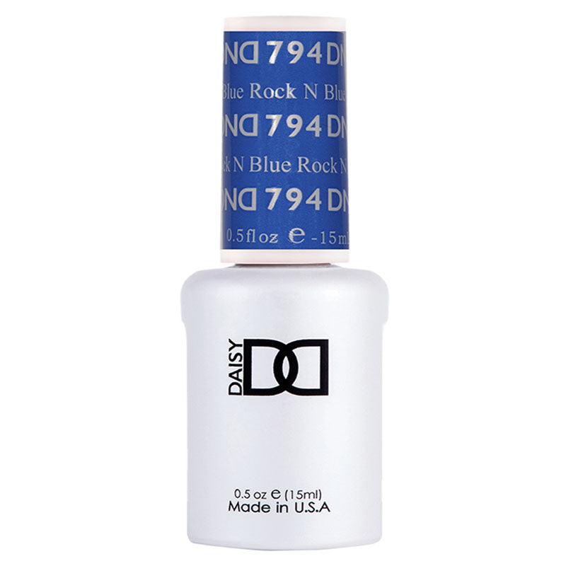 DND Soak-off Gel Polish #794 Rock N Blue 0.5 oz