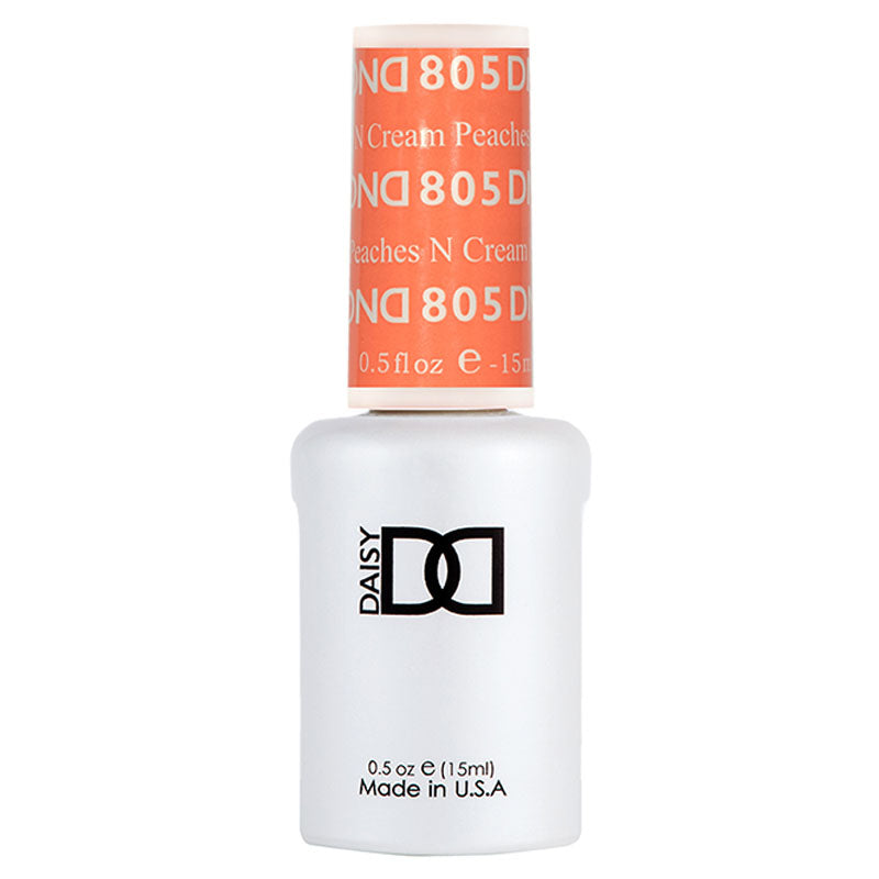 DND Soak-off Gel Polish #805 Peaches N Cream 0.5 oz