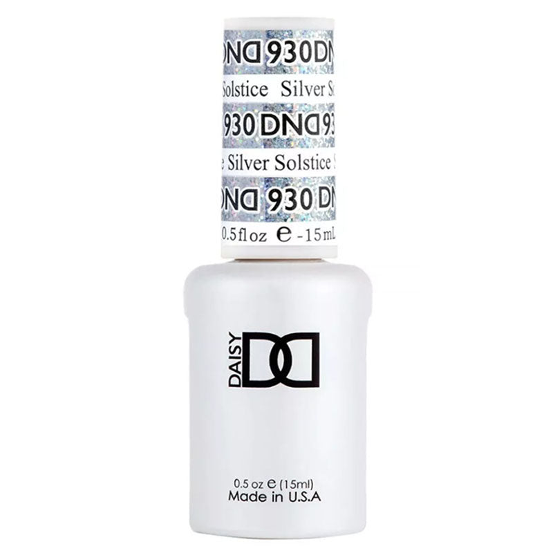 DND Soak-off Gel Polish #930 Silver Solstice 0.5 oz