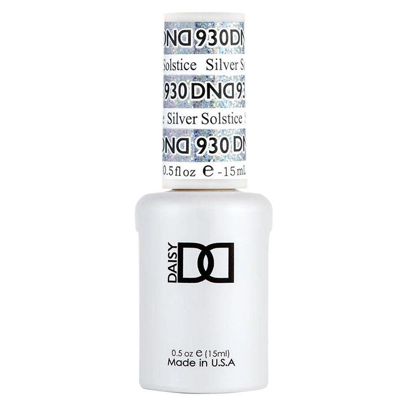 DND Soak-off Gel Polish #932 Homecoming Silver 0.5 oz