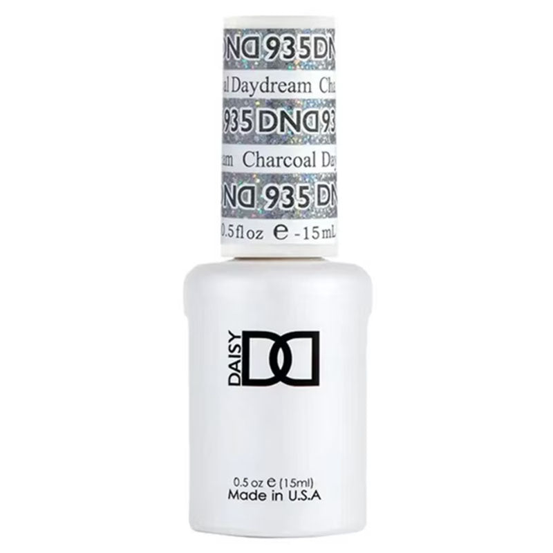 DND Soak-off Gel Polish #935 Charcoal Daydream 0.5 oz