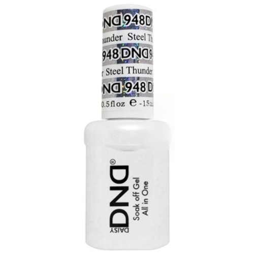 DND Soak-off Gel Polish #948 Steel Thunder 0.5 oz