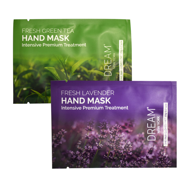 Dream Collagen Hand Mask Gloves SET Green Tea + Lavender