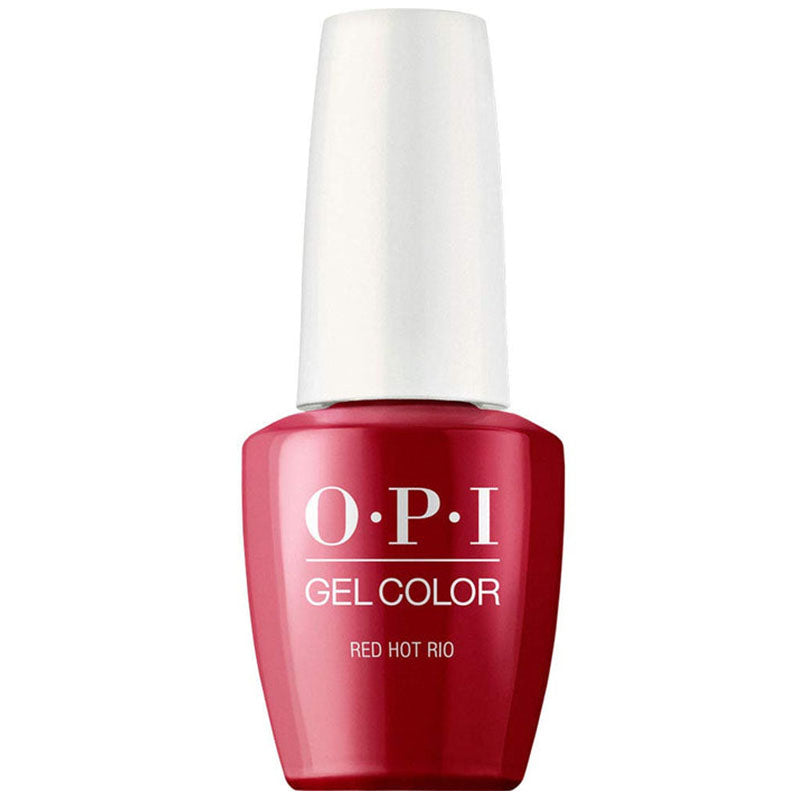 OPI Nail GelColor Polish GCA70 Red Hot Rio 0.5 oz/15 ml