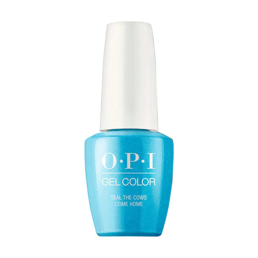 OPI GelColor Polish GCB54 Teal The Cows Come Home 0.5 oz/15 ml