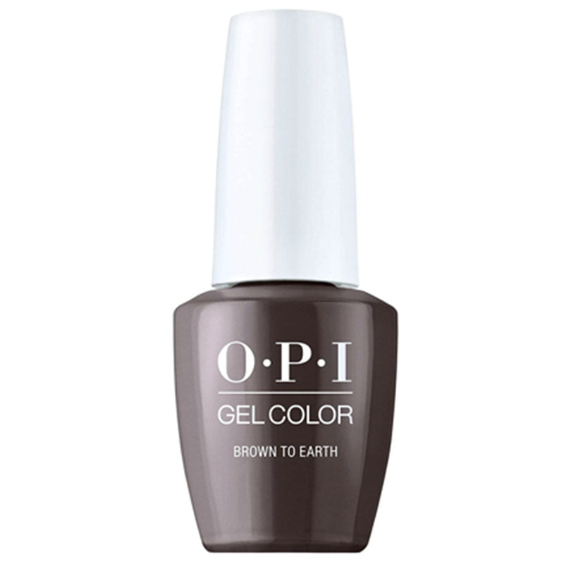 OPI Nail GelColor Polish GCF004 Brown To Earth 0.5 oz/15 ml