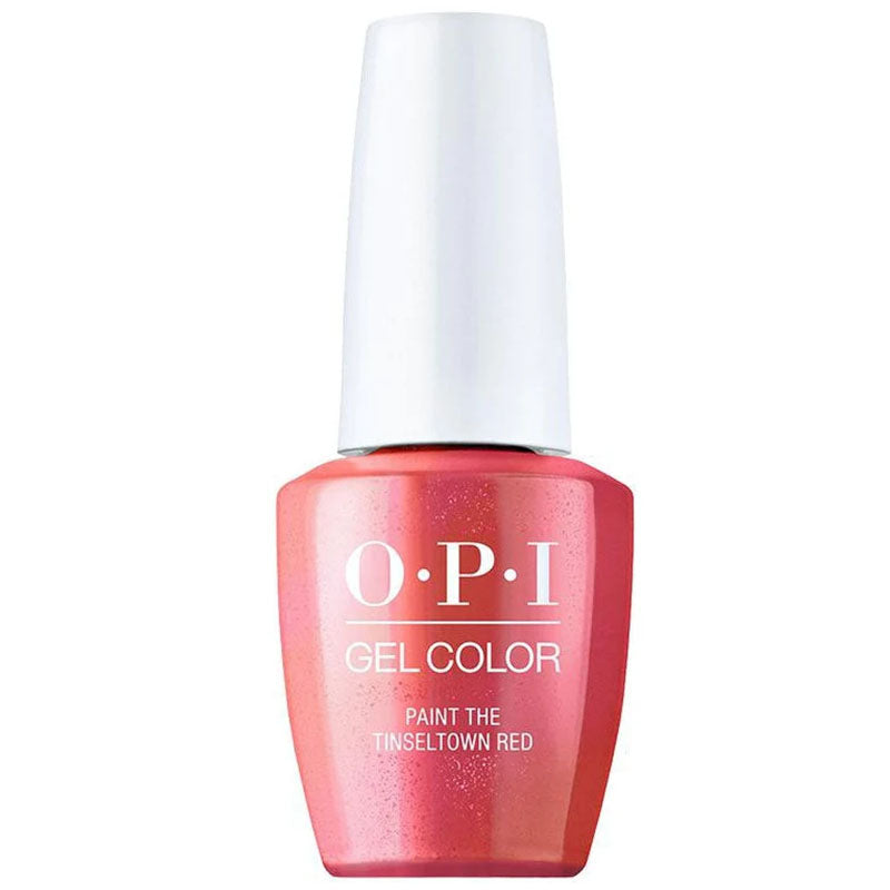 OPI Nail GelColor Polish GCHPN06 Paint The Tinseltown Red 0.5 oz/15 ml