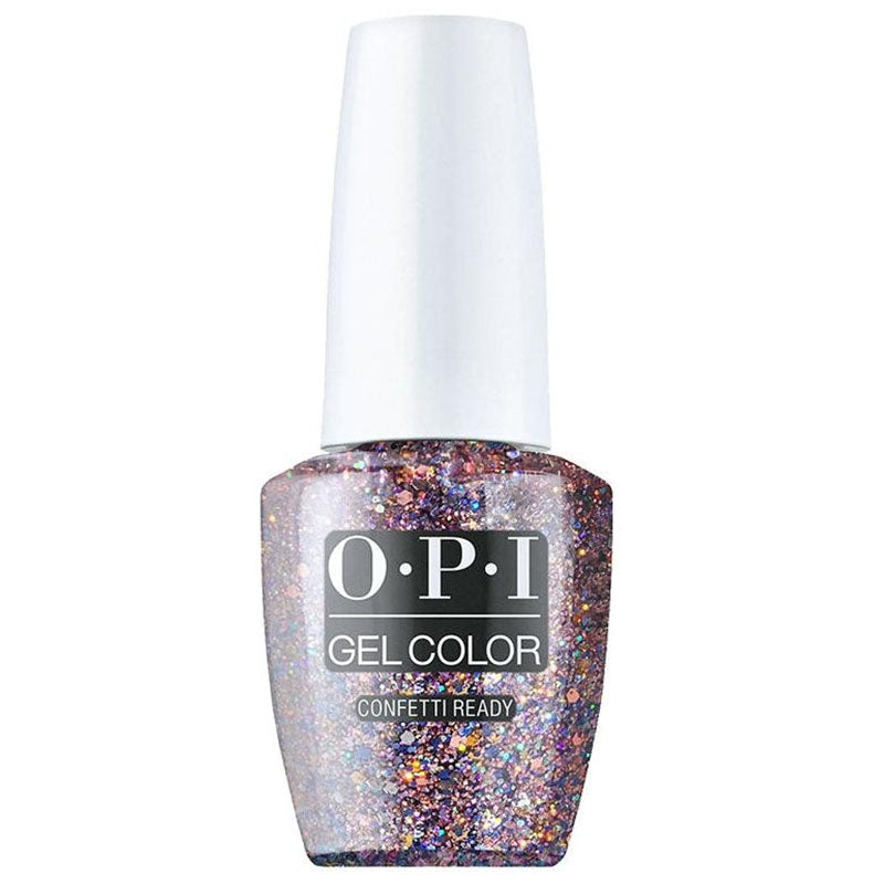 OPI Nail GelColor Polish GCHPN14 Confetti Ready 0.5 oz/15 ml