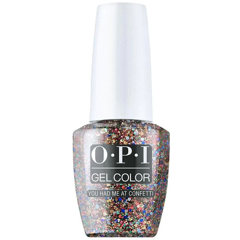 OPI Nail GelColor Polish GCHPN15 You Had Me at Confetti 0.5 oz/15 ml