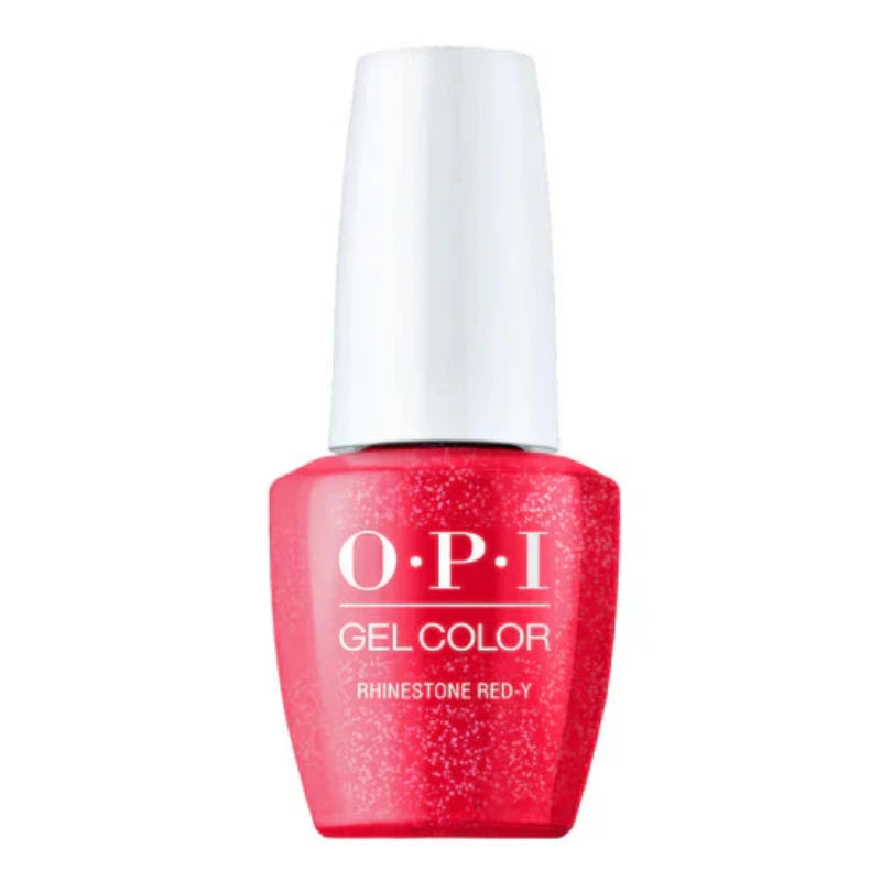 OPI GelColor Polish HPP05 Rhinestone Red - Y 0.5 oz/15 ml