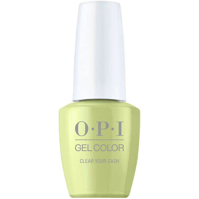 OPI Nail GelColor Polish GCS005 Clear Your Cash 0.5 oz/15 ml