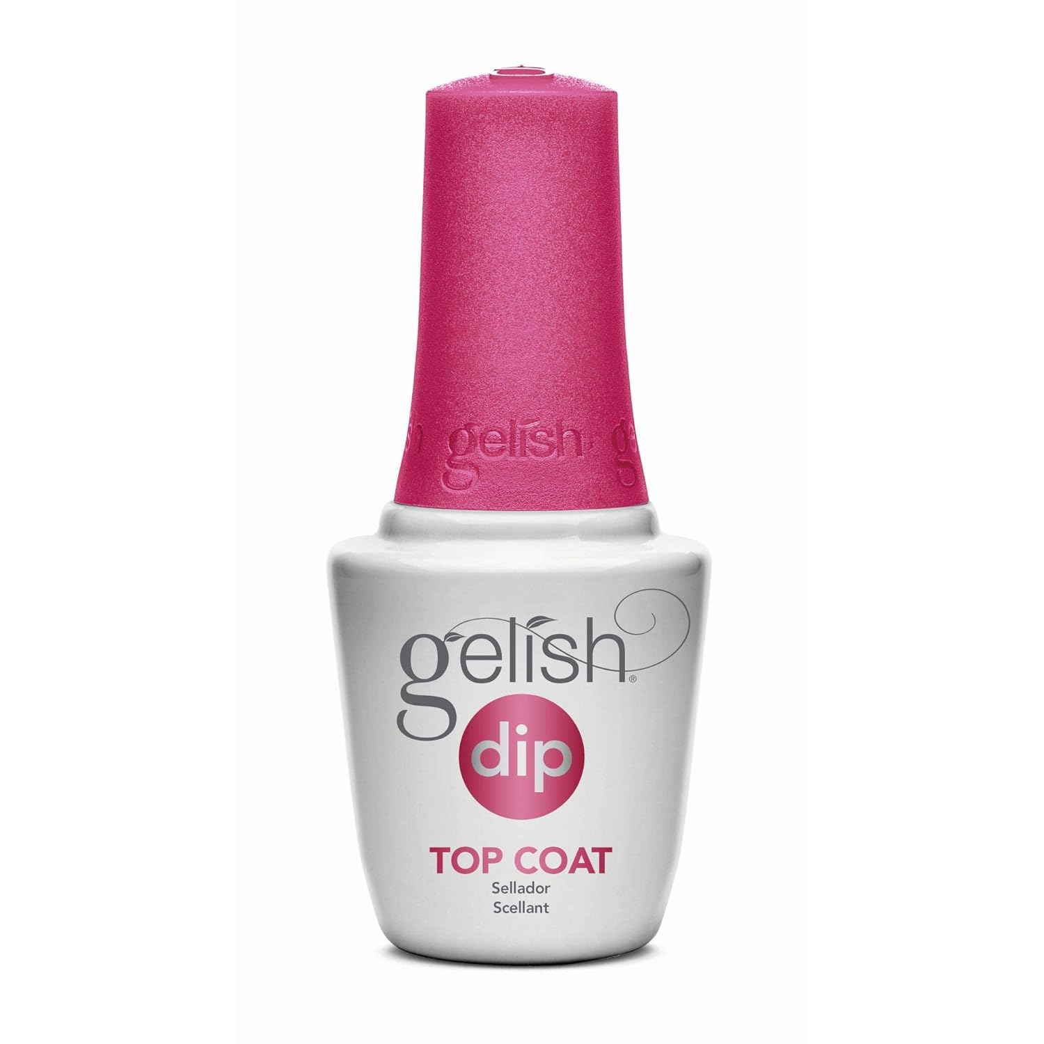 Gelish Nail Dip Liquid, Top Coat Step 4, 0.5 Ounce