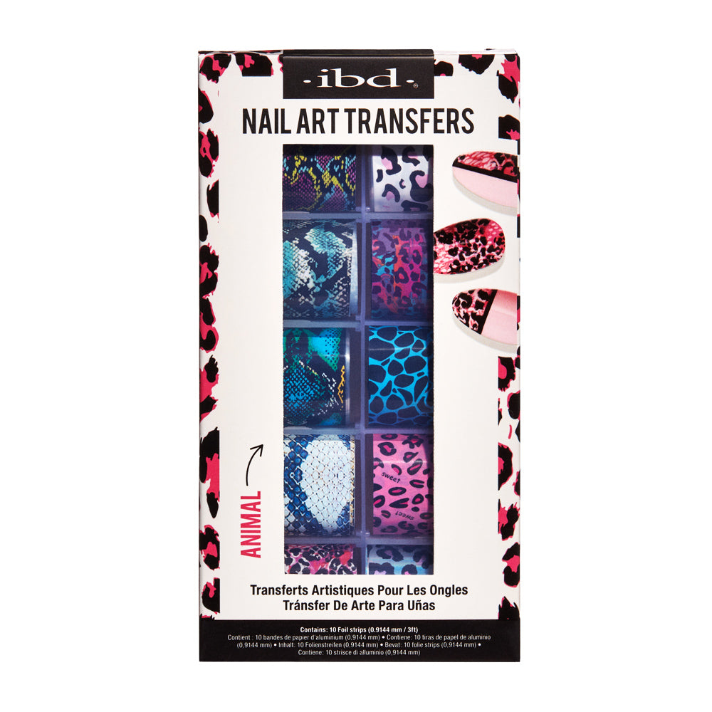 IBD Nail Art Transfers Foils - Animal