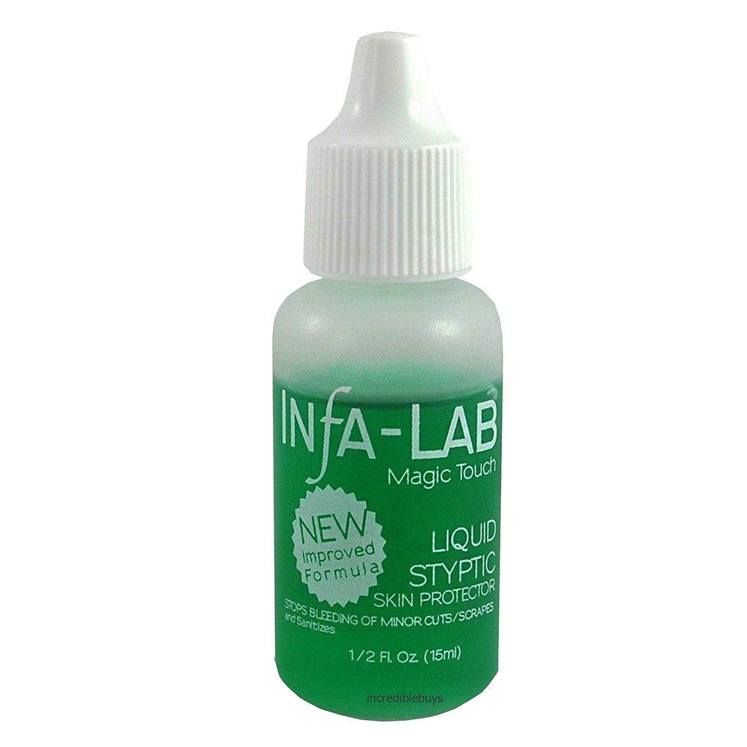 Infa-Lab MAGIC TOUCH Liquid Styptic Skin Protector Stop Bleeding