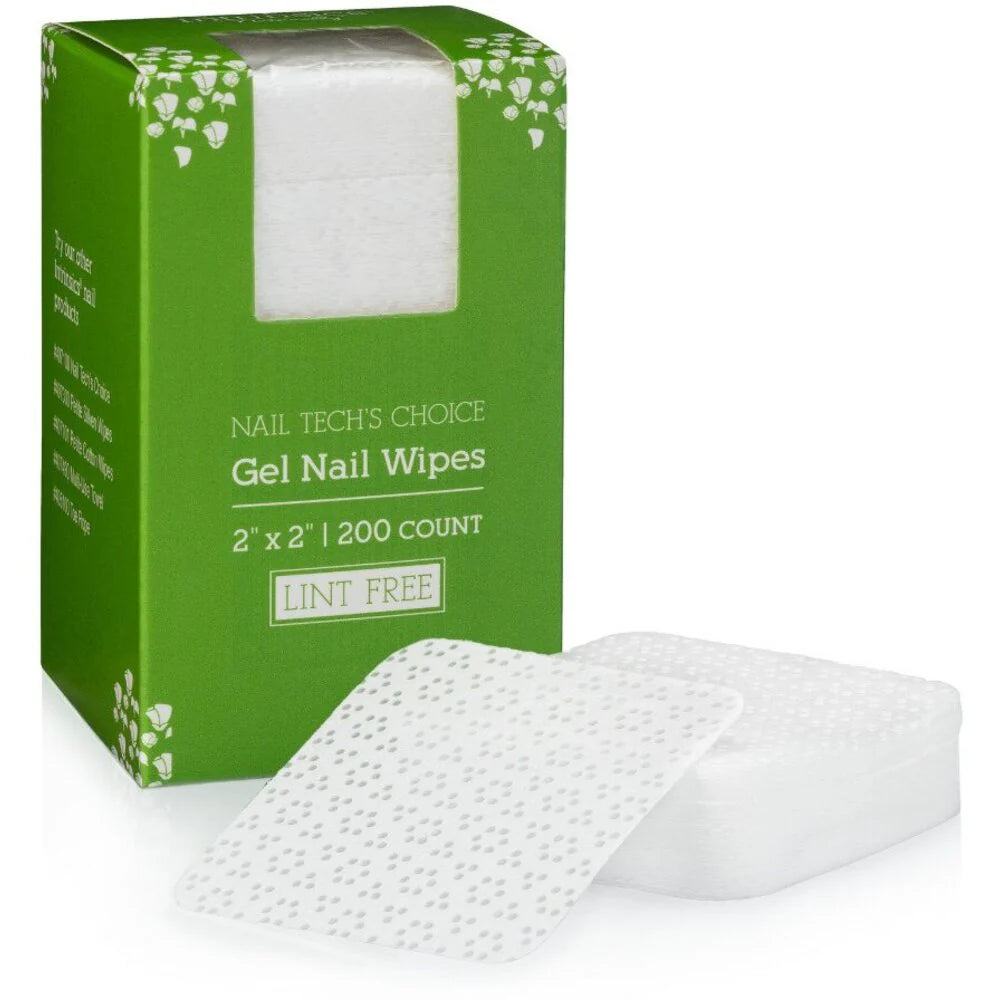 Intrinsics Nail Tech's Choice Lint Free Gel Nail Wipes - 2 x 2 (200 Count)