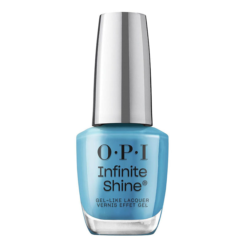 OPI Infinite Shine Gel Nail Polish ISL125 Never Leavin' Blue 0.5 oz