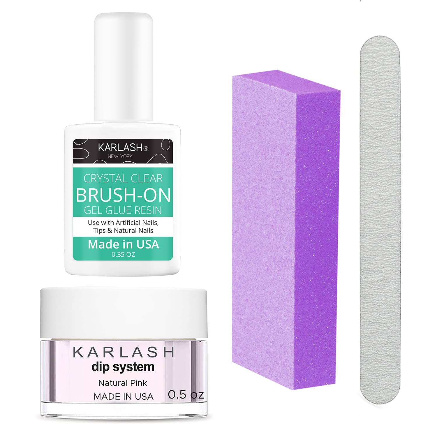 Karlash Nail Repair Kit for Broken Cracked Split Nails. Emergency Easy Quick Fix