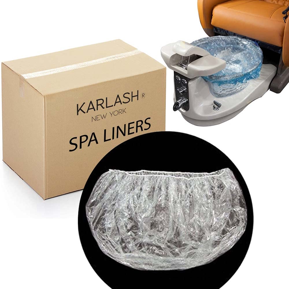 Karlash 500 PCS Ultra Premium Spa Disposable Liners Big Size Fits all Pedicure Spa