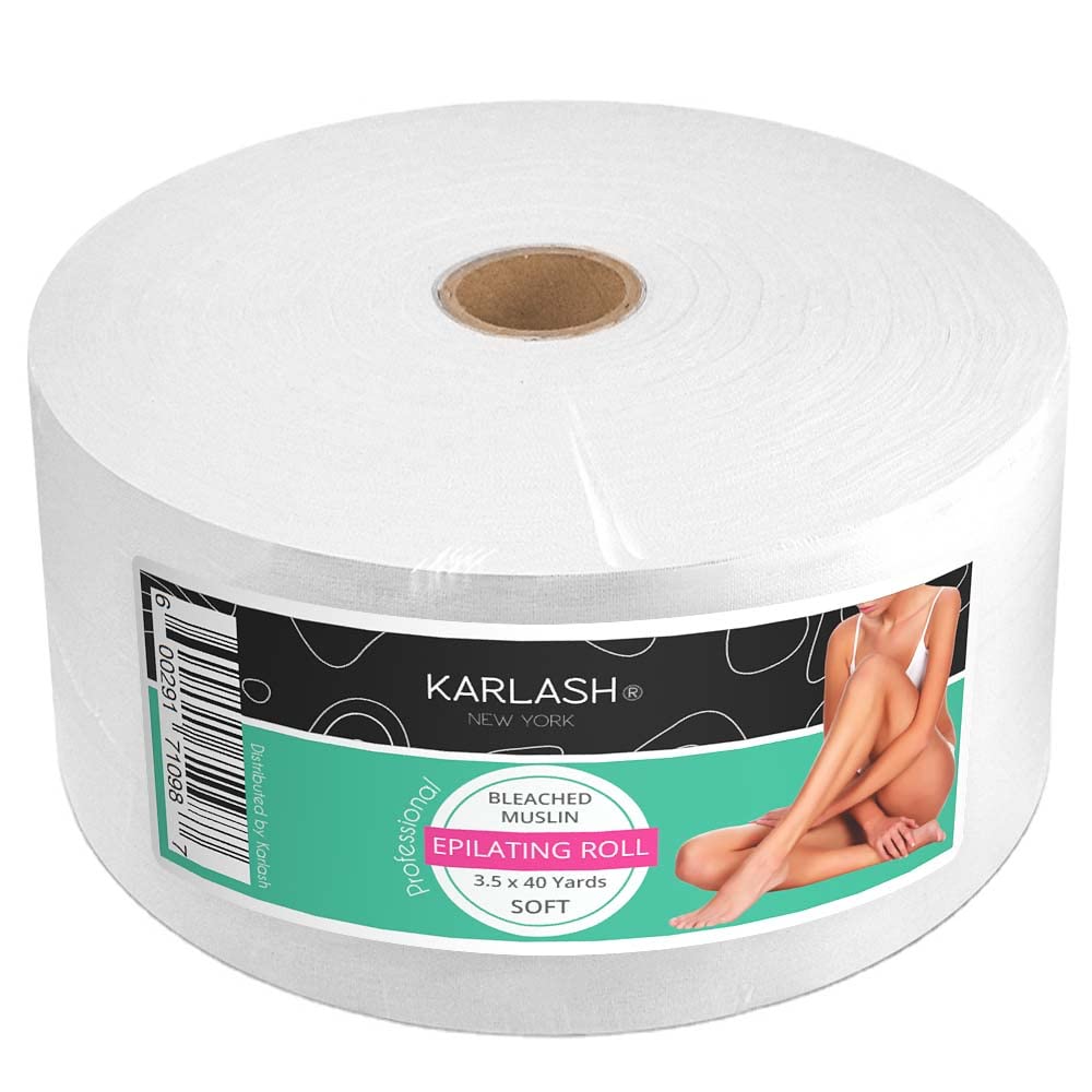 Karlash Premium Muslin Waxing Roll Soft 3.5 x 40 yrd