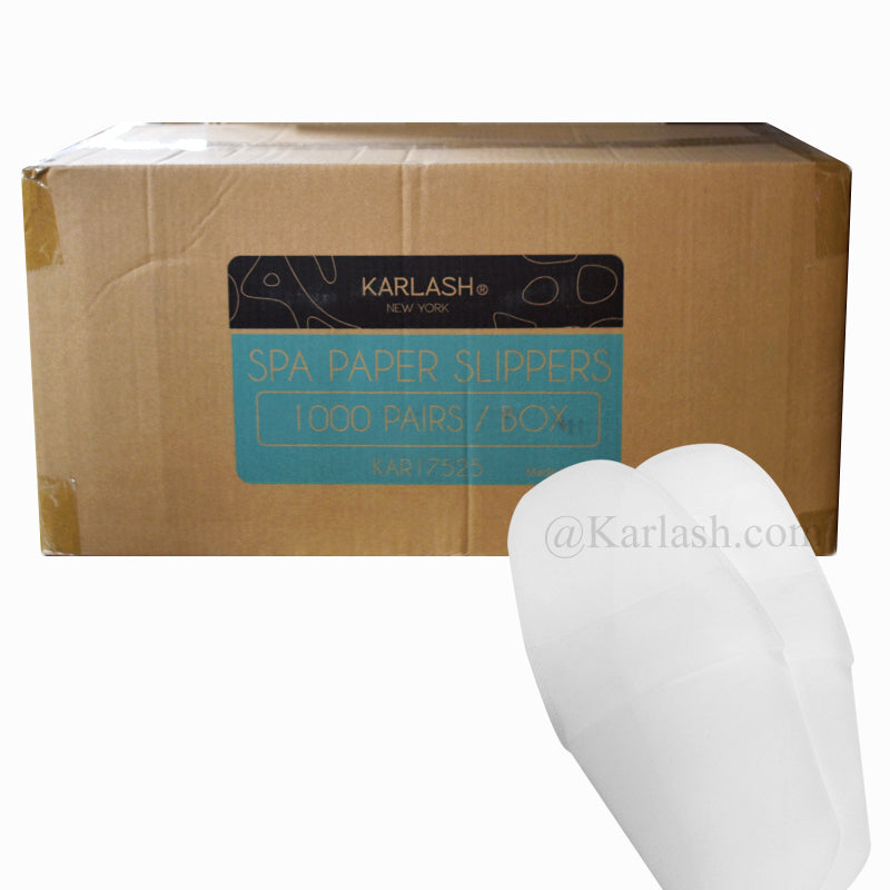 Karlash Disposable Non Woven Paper Spa Slipper