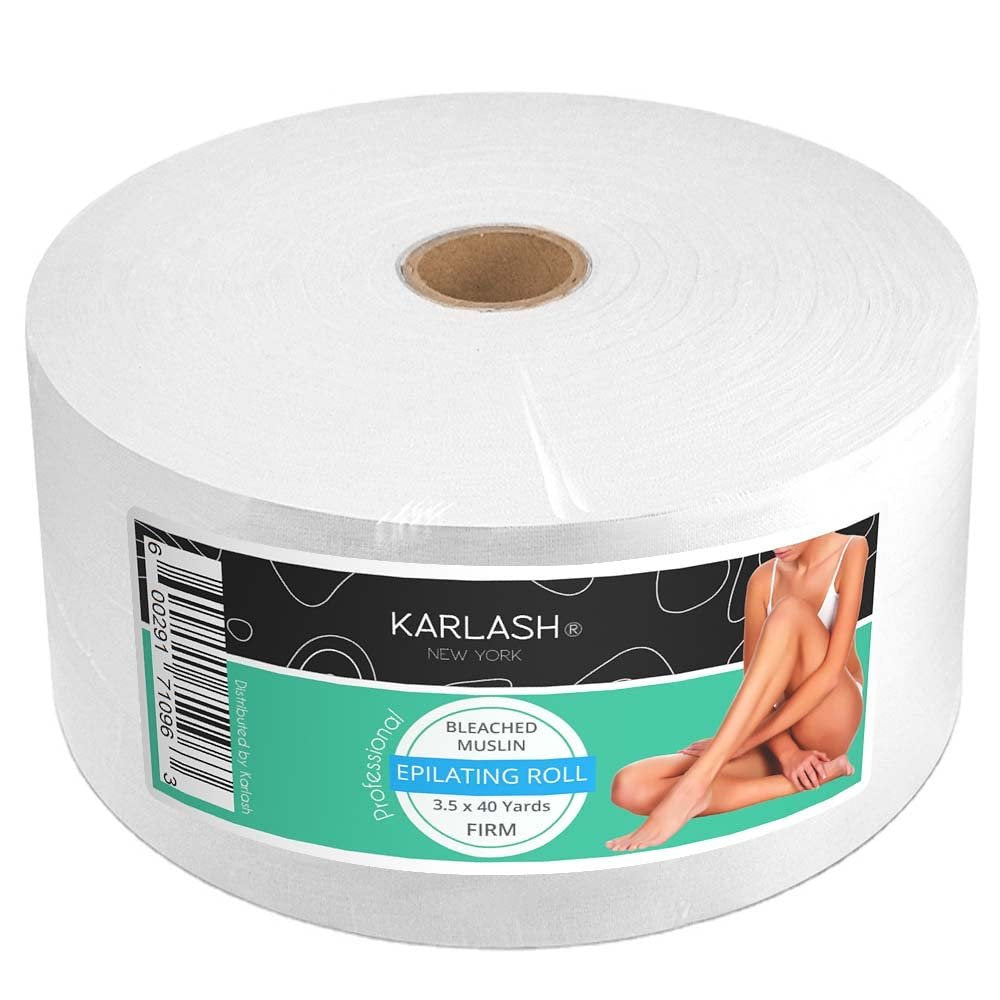 Karlash Premium Muslin Waxing Roll Hard 3.5 x 40 yrd