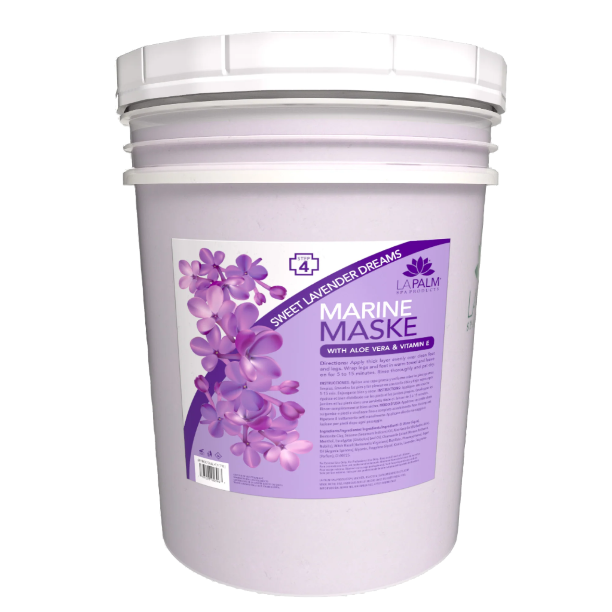 La Palm Marine Mask Sweet Lavender Dream Bucket (5 gallon size)