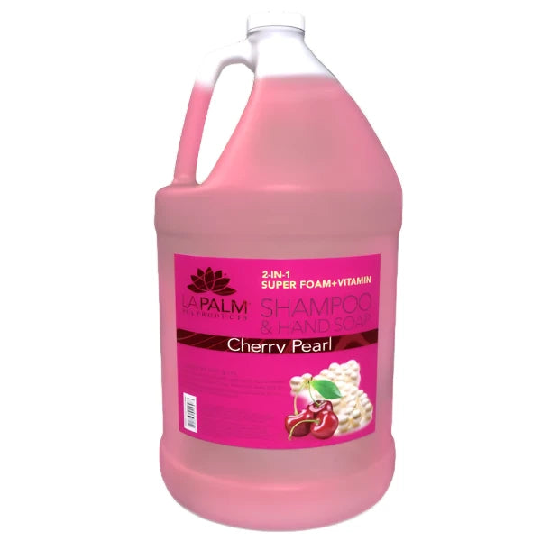 La Palm 2 in 1 Shampoo & Hand Soap Cherry Pearl (1 Gallon)