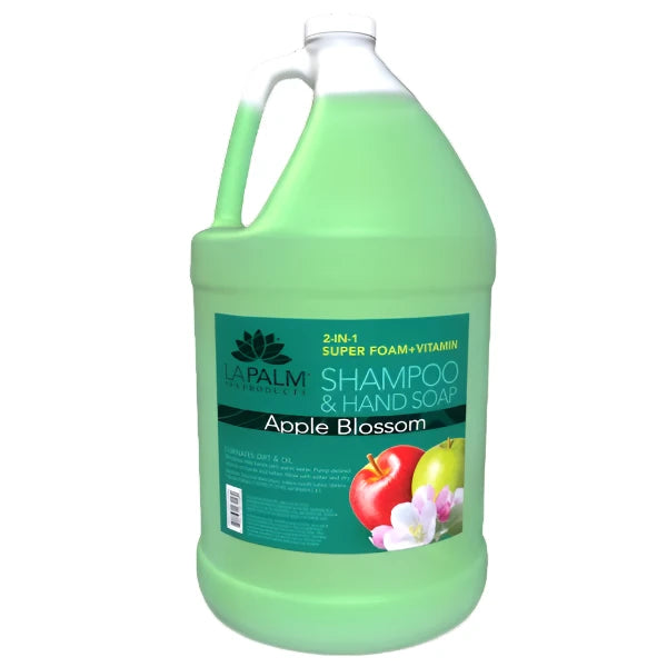 La Palm 2 in 1 Shampoo & Hand Soap Apple Blossom (1 Gallon)