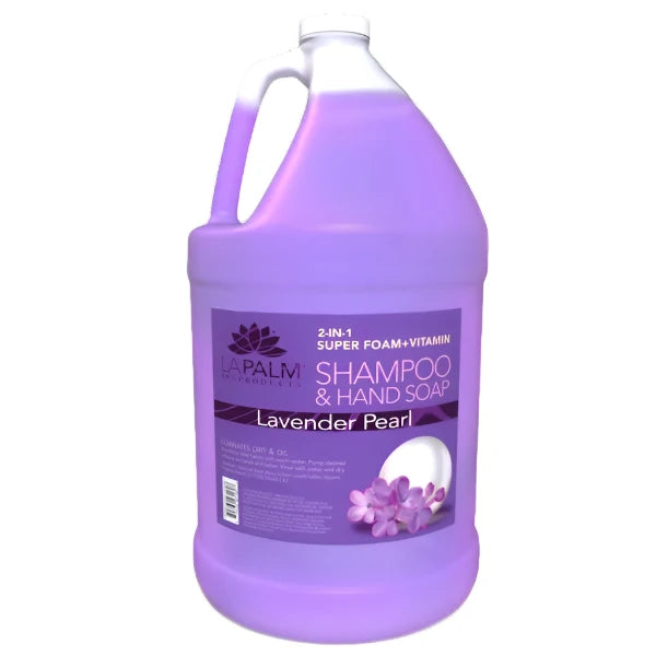 La Palm 2 in 1 Shampoo & Hand Soap Lavender Pearl (1 Gallon)