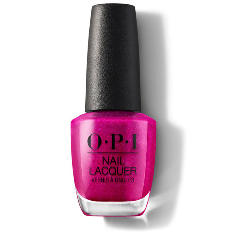 OPI Nail Lacquer Polish NLB31 Flashbulb Fuchsia 0.5 oz