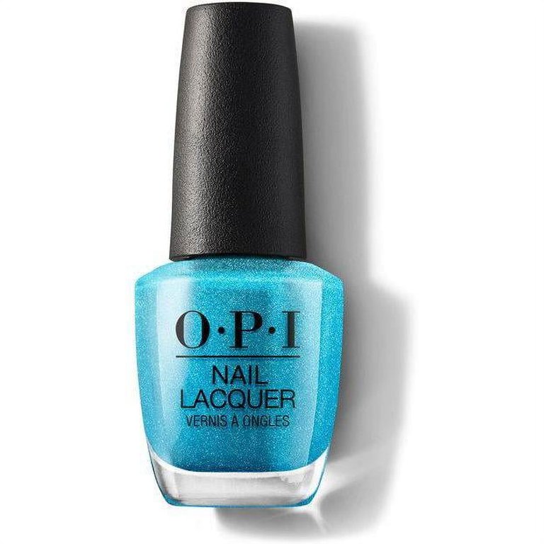 OPI Nail Lacquer Polish NLB54 Teal The Cows Come Home 0.5 oz