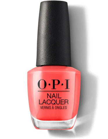 OPI Nail Lacquer Polish NLH43 Hot & Spicy 0.5 oz