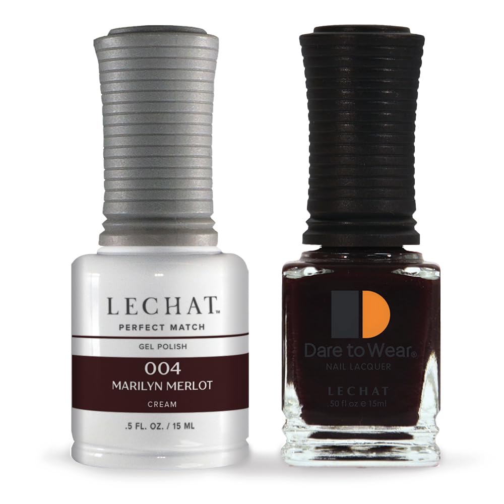 LeChat Perfect Match Soak Off Gel Polish PMS04 Marilyn Merlot