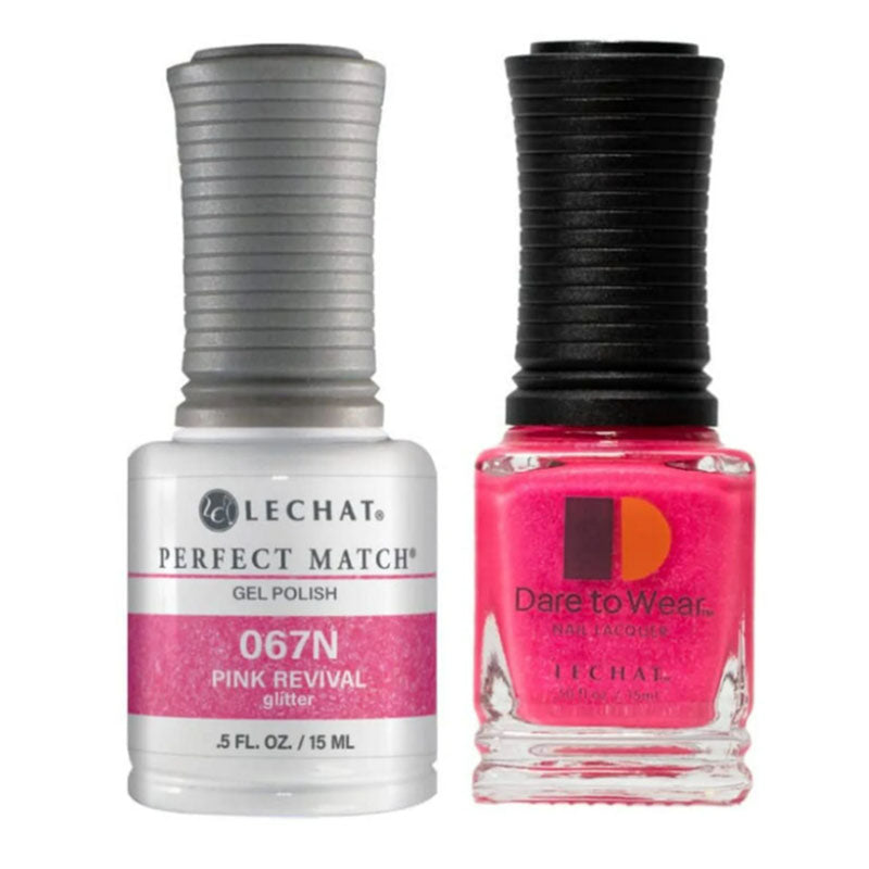 LeChat Perfect Match Soak Off Gel Polish PMS067N Pink Revival