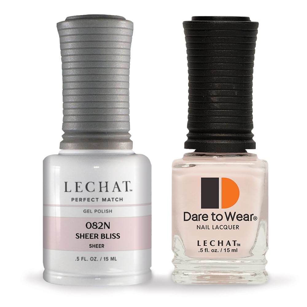 LeChat Perfect Match Soak Off Gel Polish PMS082N Sheer Bliss