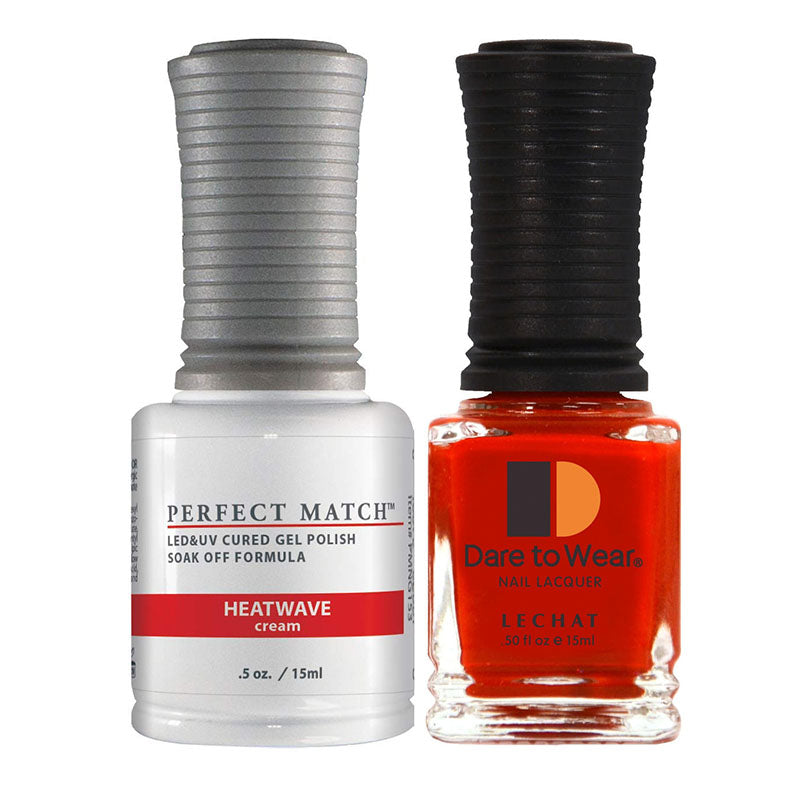 LeChat Perfect Match Soak Off Gel Polish PMS153 Heatwave