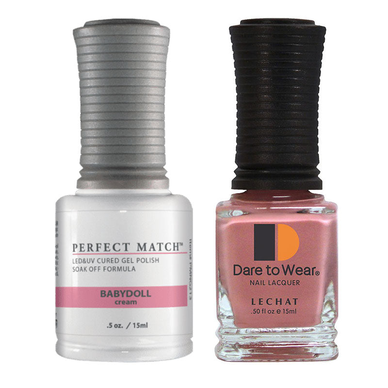 LeChat Perfect Match Soak Off Gel Polish PMS213 Babydoll