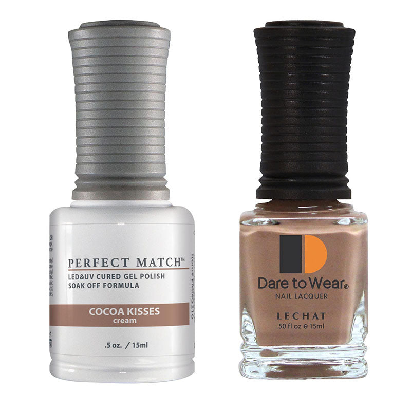 LeChat Perfect Match Soak Off Gel Polish PMS216 Cocoa Kisses