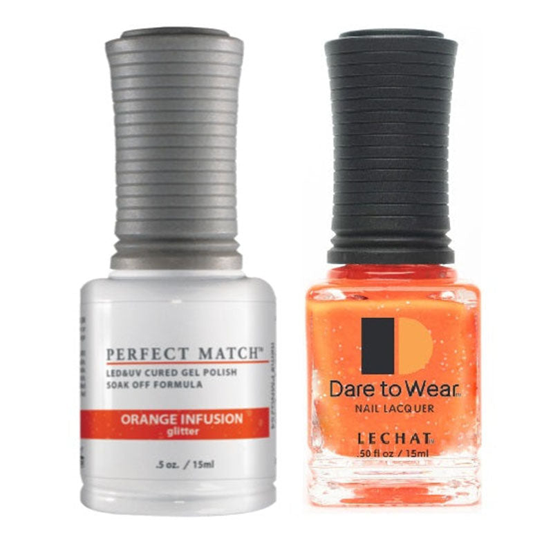 LeChat Perfect Match Soak Off Gel Polish PMS254 Orange Infusion