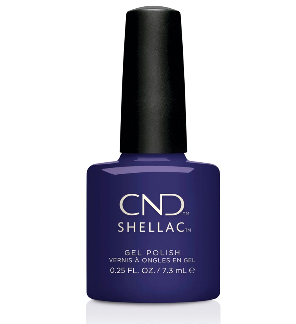 CLEARANCE SALE - CND Shellac Gel Polish Eternal Midnight 0.25 oz