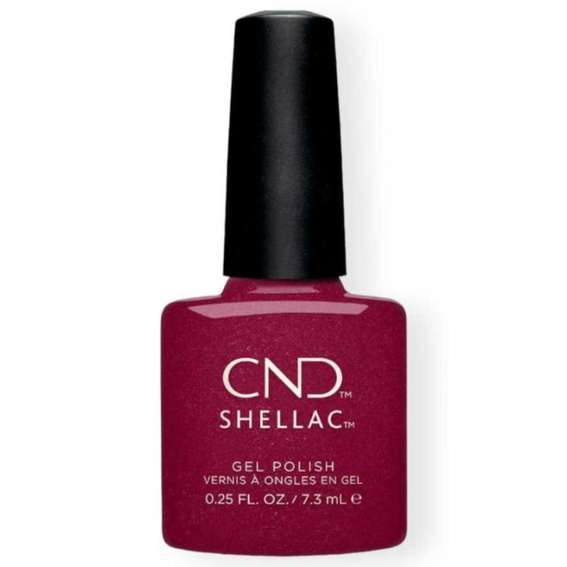 CND Shellac Gel Polish Rebellious Ruby 0.25 oz