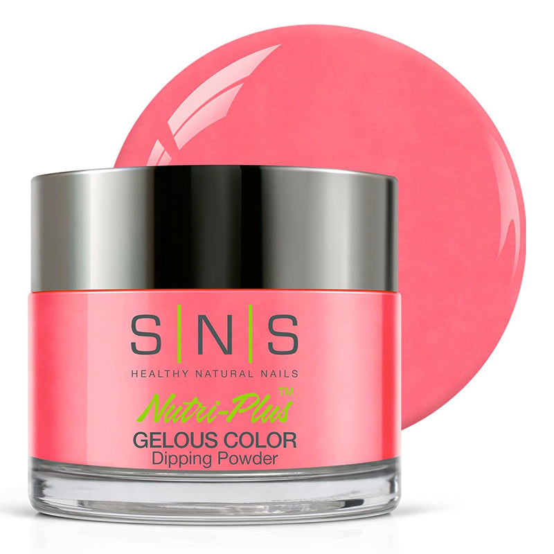 SNS Gelous Color Dipping Powder 81 Tropical Pink