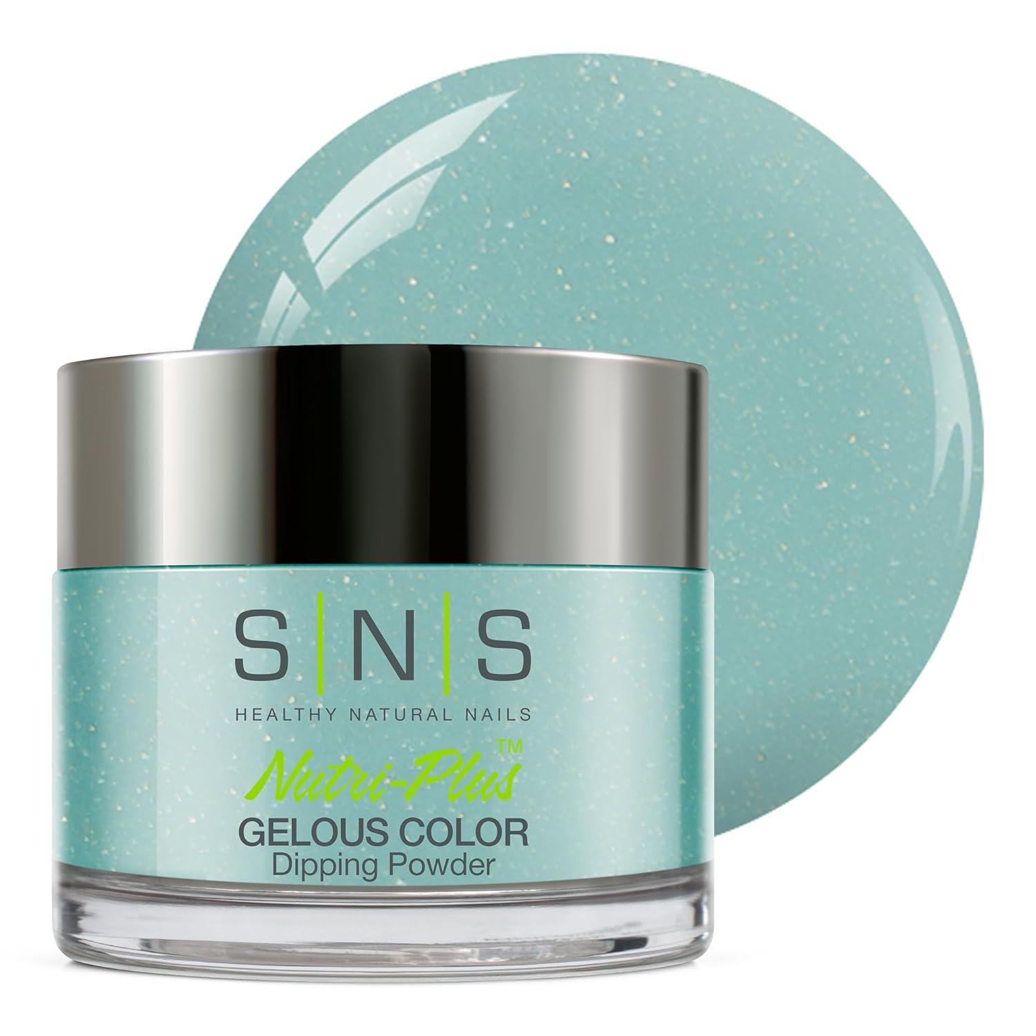 SNS Gelous Color Dipping Powder CC36 Baby Bellalui Blue