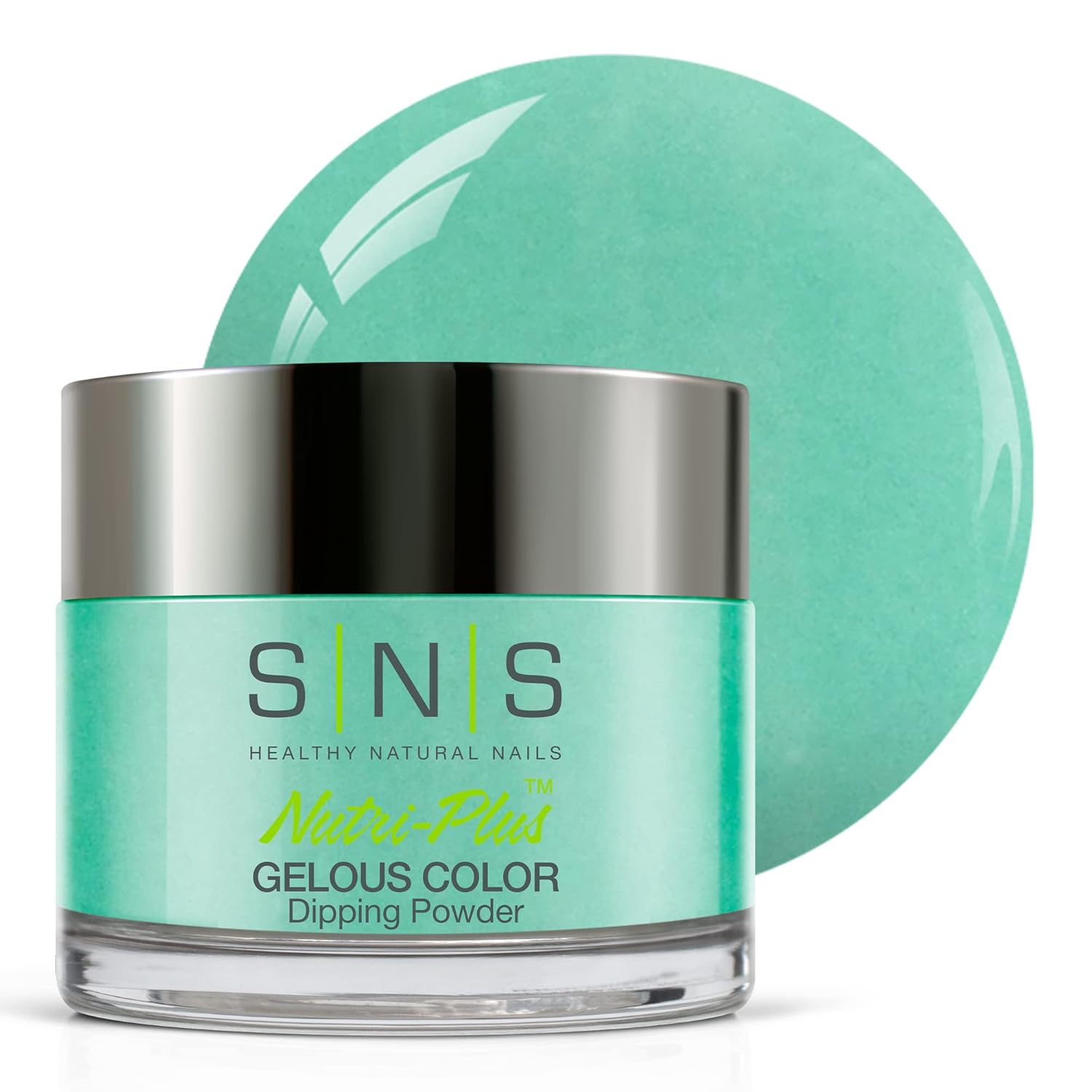 SNS Gelous Color Dipping Powder HH27 Blue Lagoon