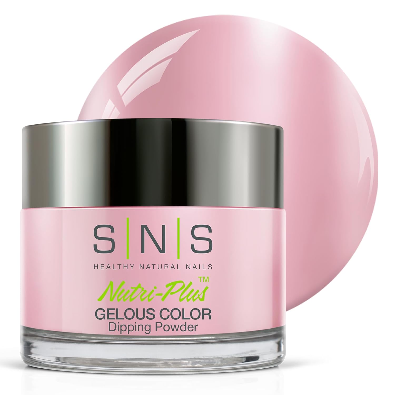 SNS Gelous Color Dipping Powder SG21 Rosy Pink Sapphire