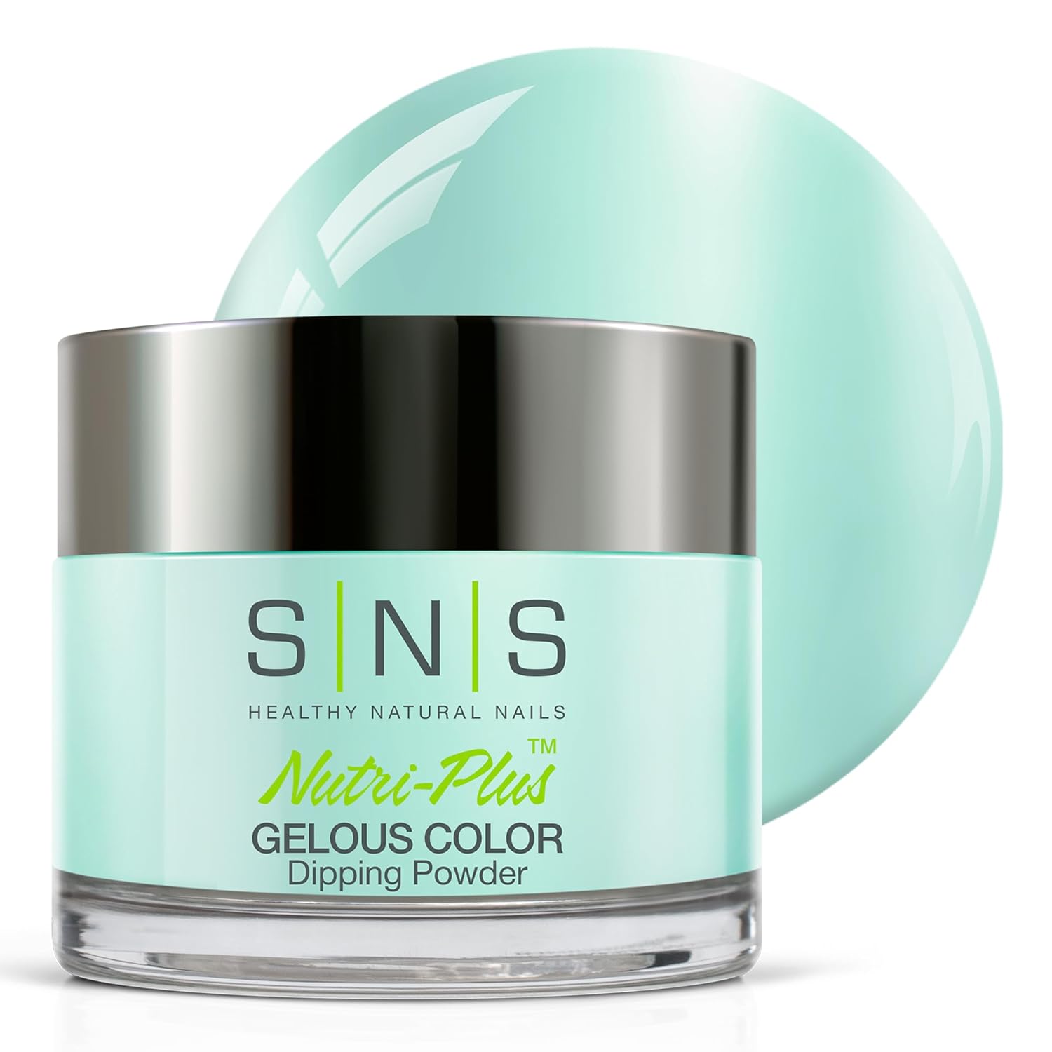 SNS Gelous Color Dipping Powder SG23 Green Moonstone