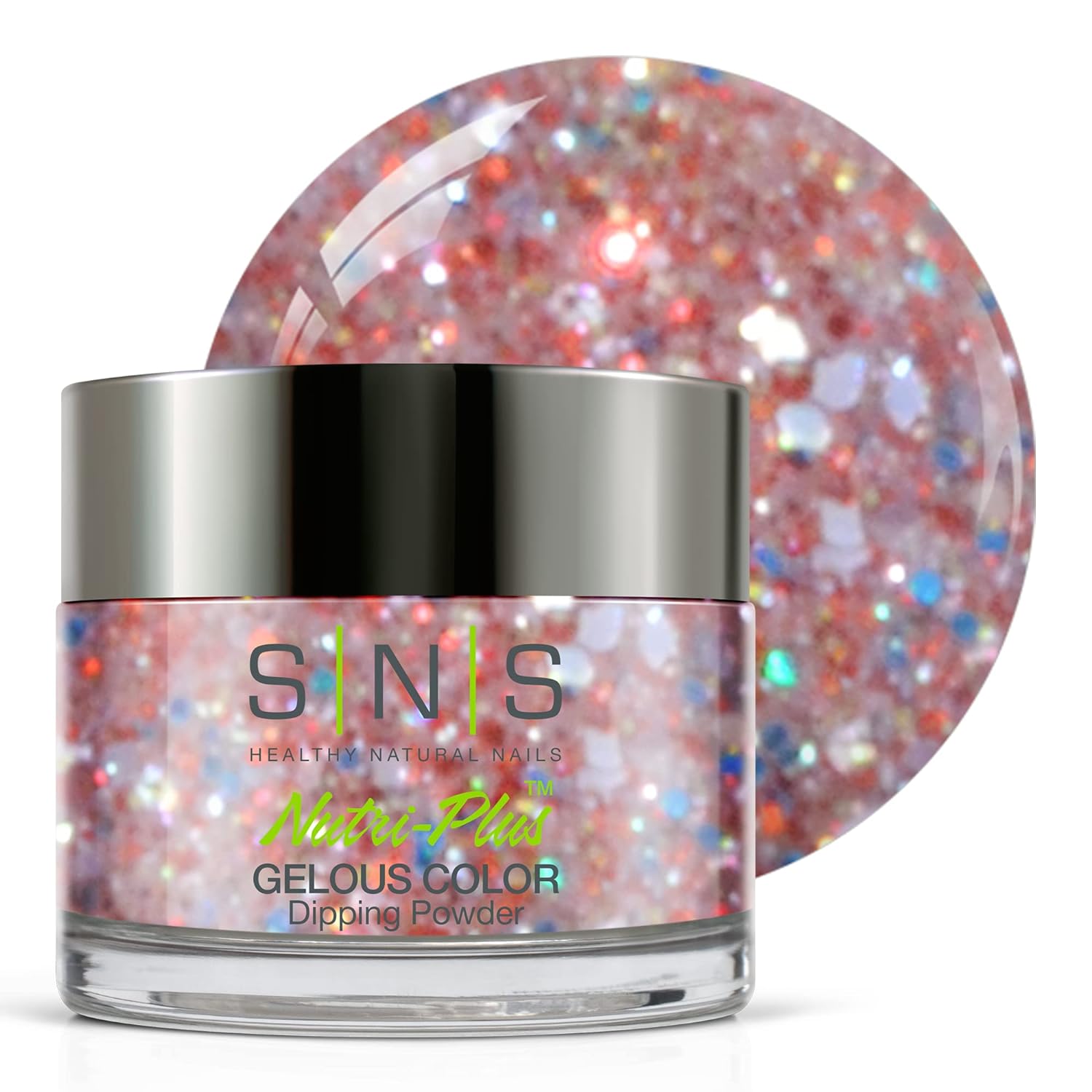 SNS Gelous Color Dipping Powder WW31 Ice Garden