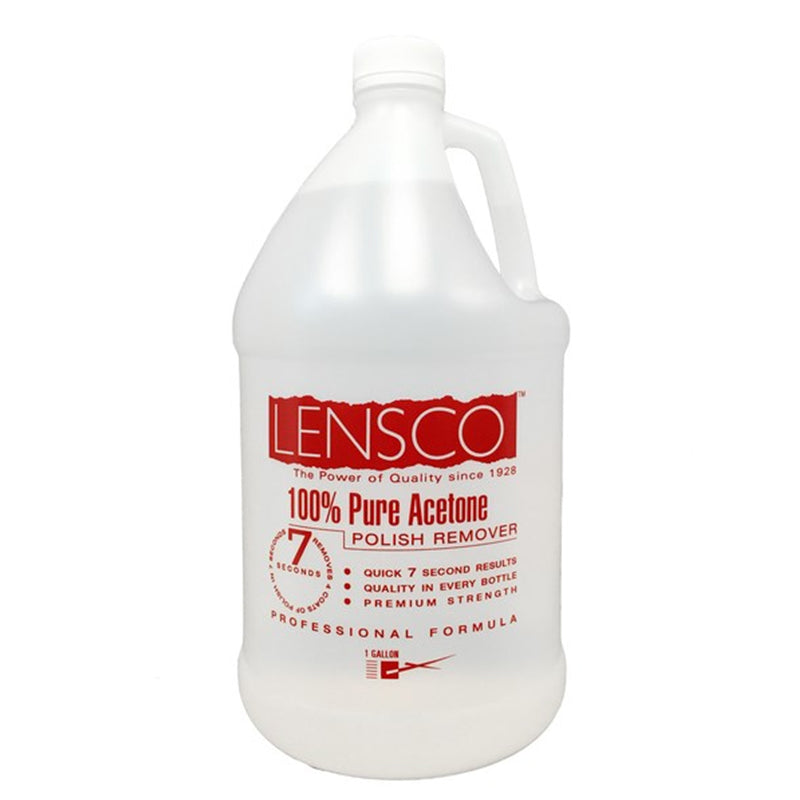 Lensco 100% Pure Acetone 1 Gallon