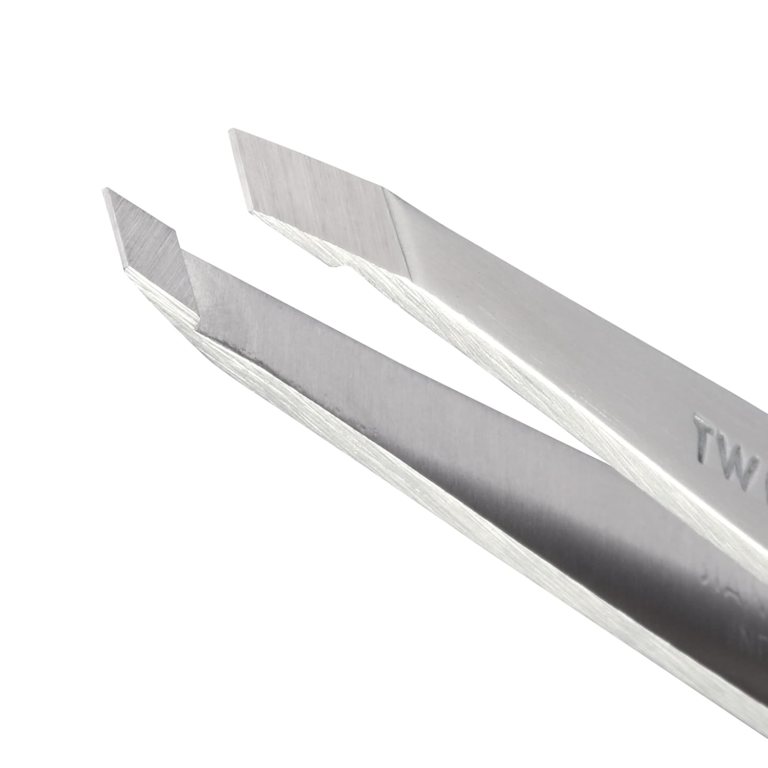 Tweezerman Stainless Steel Slant Tweezer Silver 1231-P