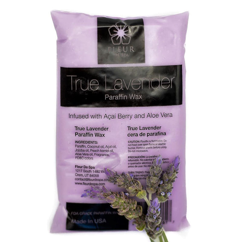 Fleur de Spa Paraffin - Lavender 1 lb